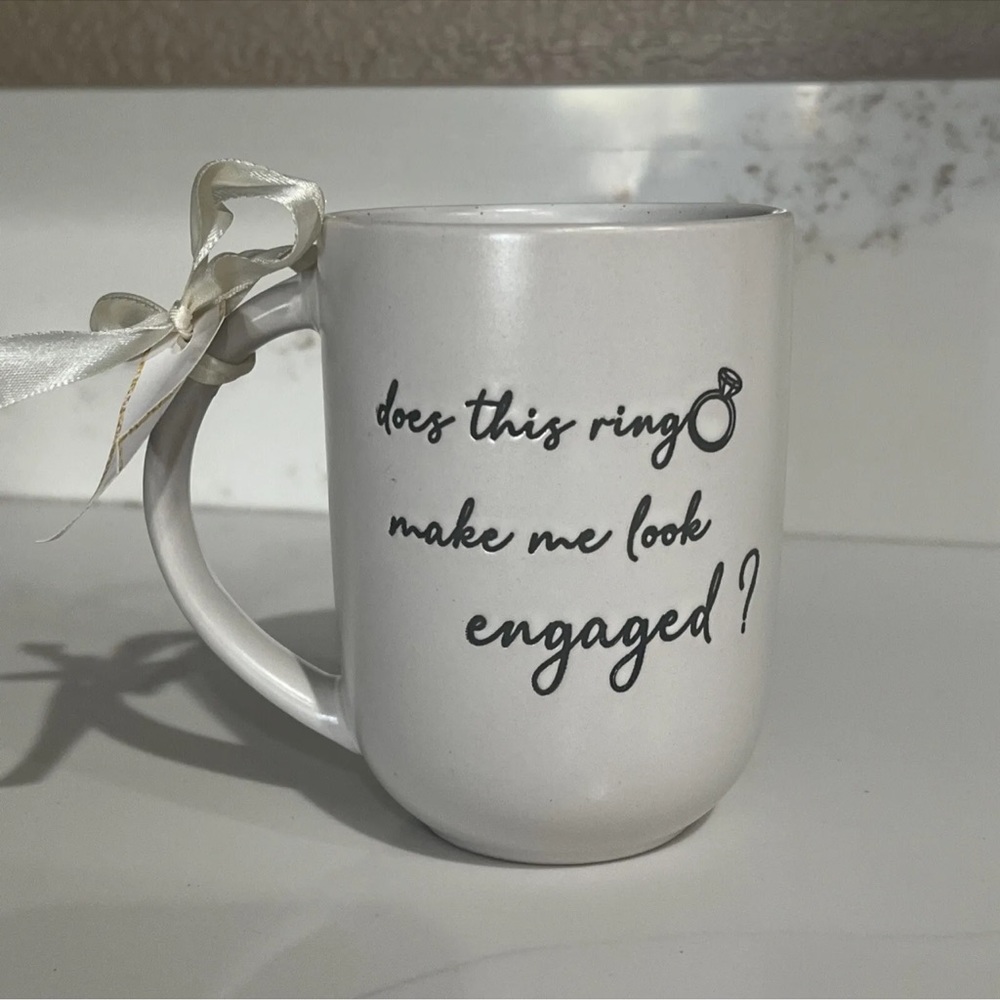 Badgley Mischka Home - DOES THIS RING MAKE ME LOOK ENGAGED Mug